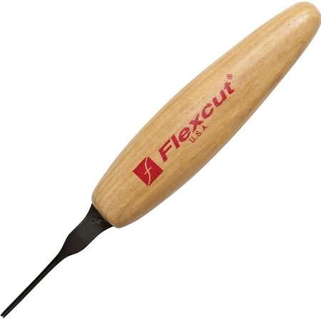 Flexcut Micro Parting Tool, Razor Sharp Cutting Blade, 90 Degree, 1.5 mm (MT39)