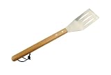 Charcoal Companion Oval Pro Chef Oak Handle Spatula