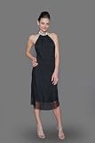 Black Halter Rhinestone Dresses by eDressMe new york