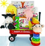 Baby Einstein Day On The Farm Baby Gift Basket