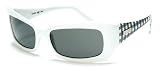 New Lightweight Rectangular Frame Plastic Sunglasses with 100% UV Protection Lenses