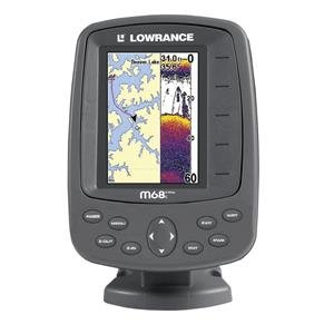 M68CS Compact WAAS GPS Chartplotter and Fishfinder with 3.5 Color Display