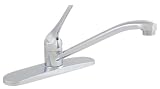 LDR 011 1101 Kitchen Faucet, Single Handle, Without Spray, Chrome