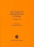 The general and regional elections in Guyana, 15 December 1997 : the report of the Commonwealth Observer Group
