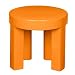 Jennifer Delonge Grace Stool in Orange Pop