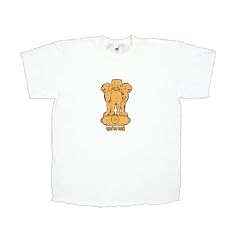 Fruit of the Loom T-Shirt mit Staatswappen von Indien [Misc.]