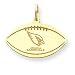 14K Arizona Cardinals Large Football w/Logo & Name