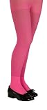 Girls Pink Glitter Tights