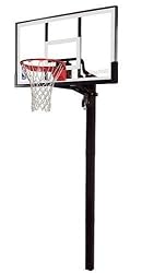 Spalding 88369 In-Ground Basketball System with 60-Inch Acrylic Backboard