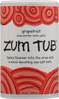 Zum Tub Shea Butter Bath Salts Grapefruit -- 12 oz