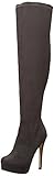 Chinese Laundry Women's Luster Suede Boot ,Black,10 M US