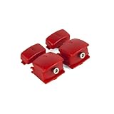 RED PS3 R2 L2 R1 L1 Controller Trigger Pair w/ Built in Trigger Stops for FPS Games