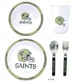 New Orleans Saints Children's Dinnerware Set by Duck House