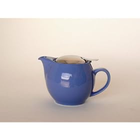 Bee House Ceramic Round Teapot - Blueberry
