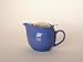 Bee House Ceramic Round Teapot - Blueberry