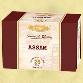 CLASSIC TASTE OF INDIAN TEA FIVE PACKETS INDIVIDUAL WRAPPED TEA BAGS - ENGLISH BREAKFAST - ASSAM - DARJEELING - EARL GREY - MASALA CHAI