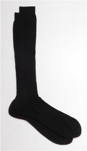 スコットランド綿ニット ダービー ソックス（膝下丈） 659