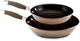Anolon Advanced Bronze Hard Anodized Nonstick 10-Inch and 12-Inch Skillets Twin Pack