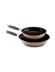 Anolon Advanced Bronze Hard Anodized Nonstick 10-Inch and 12-Inch Skillets Twin Pack by 