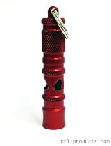 Tactical Whistle - Aluminum, Red