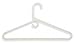 Honey Can Do HNG-01178 White Plastic Heavy Duty Clothes Hanger 3 Count