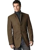 Alfani Three-Button Microsuede Blazer