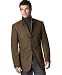 Alfani Three-Button Microsuede Blazer