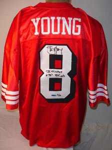 Steve Young Signed Limited Edition 49ers Jersey