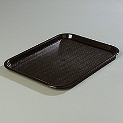 FLOCT121603 - Carlisle Cafe Standard Tray, 16w X 12d, Black