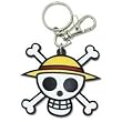 One Piece Straw Hat Pirates Skull Logo Key Chain