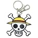 One Piece Straw Hat Pirates Skull Logo Key Chain