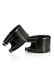 Adjustable Strap Ankle Cuff (Black Leather-1)
