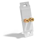 2-Post Speaker Tap for In-Wall Stereo Connections