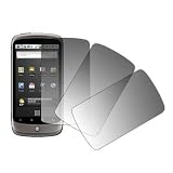 3 Pack of Premium Crystal Clear Screen Protectors for HTC Nexus One [Accessory Export Packaging]