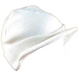 NEW CUFF IVORY WHITE HOT Beanie Visor Skull Cap HAT Sluggers Only USA