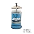 Debra Lynn Professional Glass Sanitizing Manicure Jar 21 oz.