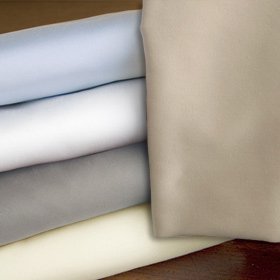 800 Sateen Egyptian Cotton Full/Queen Duvet Cover Set Ice Blue