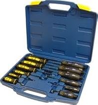 12pc Mechanics Heavy Duty Screwdriver Set