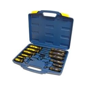 12pc Mechanics Heavy Duty Screwdriver Set