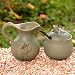 'Frog Fancy II,' sugar bowl and creamer