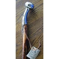 37 Hickory Country Cane with Chrome Handle