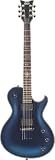 Schecter Damien Elite Solo Electric Guitar - Dark Metallic Blue
