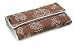 Pineapple Cove - Brown Embroidered Garden Comfy Infant Change Pad