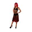 Womens Sexy Mesh Intimate Fishnet Dress - Black