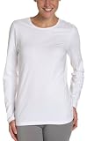 IZOD Womens Long Sleeve Crewneck Solid Tee Shirt