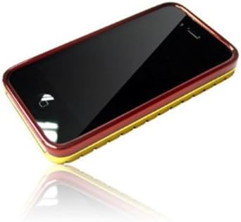 Limited Luxury Cases IPH3701-4 Glossy Window-Blind Design Hardshell for iPhone 4/4S - 1 Pack - Retail Packaging - Gold