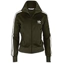 adidas Women's Firebird Track Top, Fango/Running White, Large