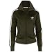 adidas Women's Firebird Track Top, Fango/Running White, Medium