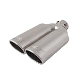DC Sport EX-2012 Stainless Steel Oval Slant Cut Bolt-on Exhaust Tip