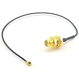 2X U.FL Mini PCI to RP-SMA Pigtail Antenna WiFi Cable